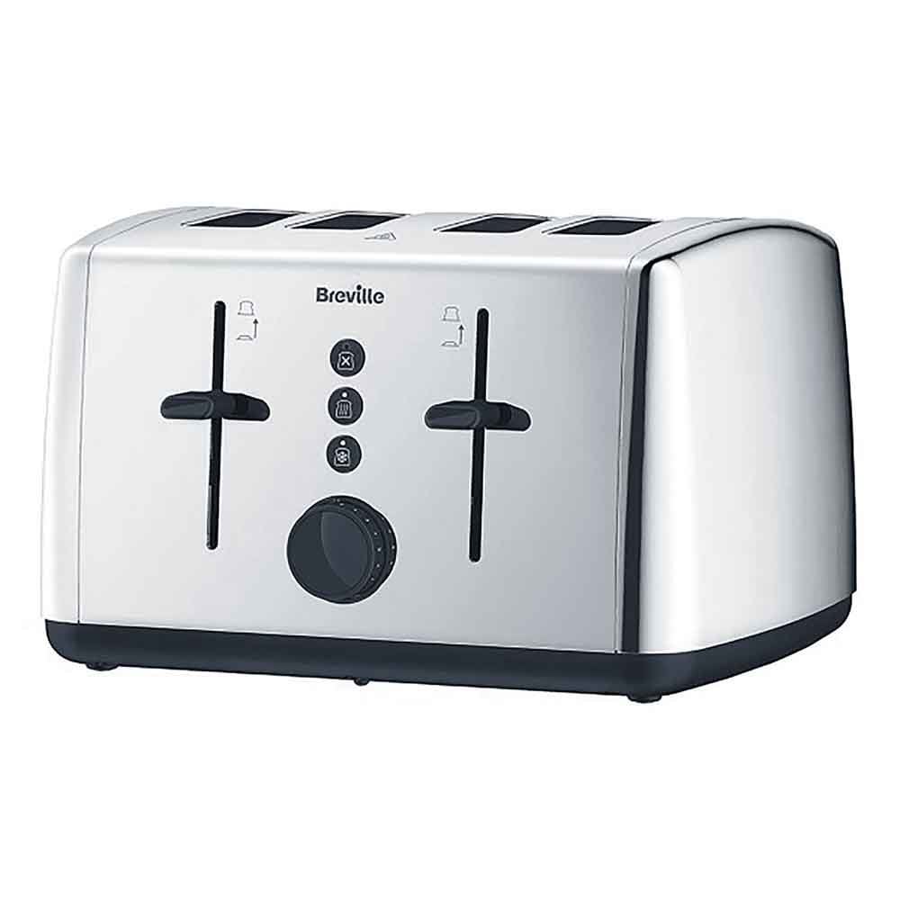 Breville Vista 4 Slice Ss Toaster - Silver