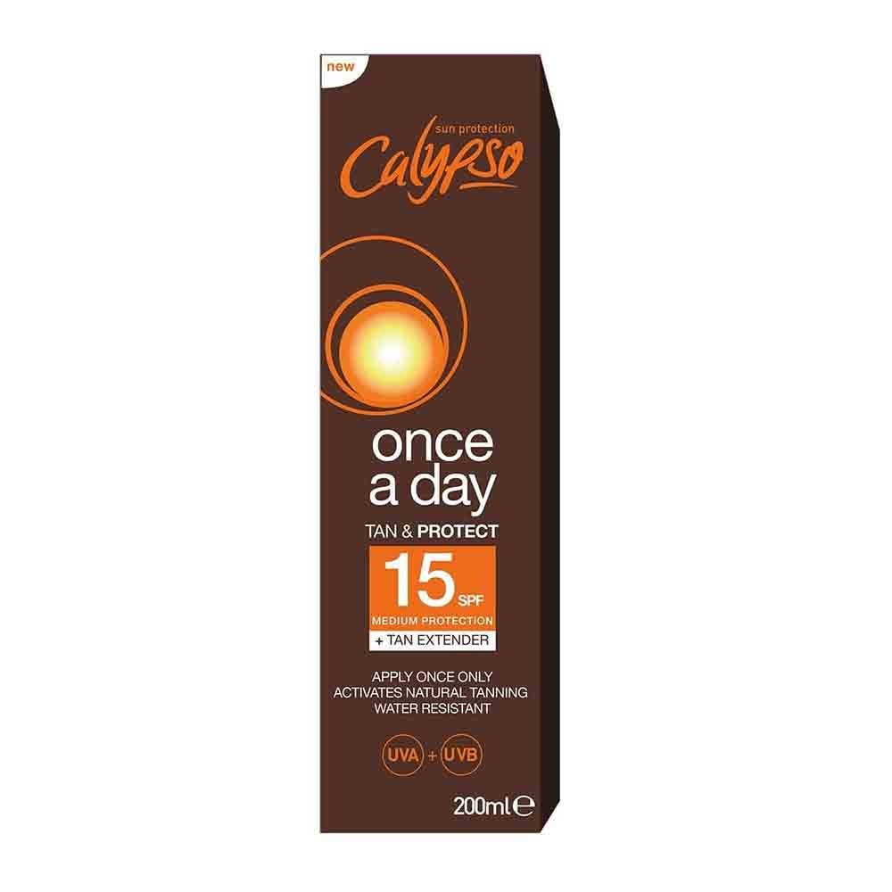 Calypso Once a Day Tan and Protect SPF15 200ml