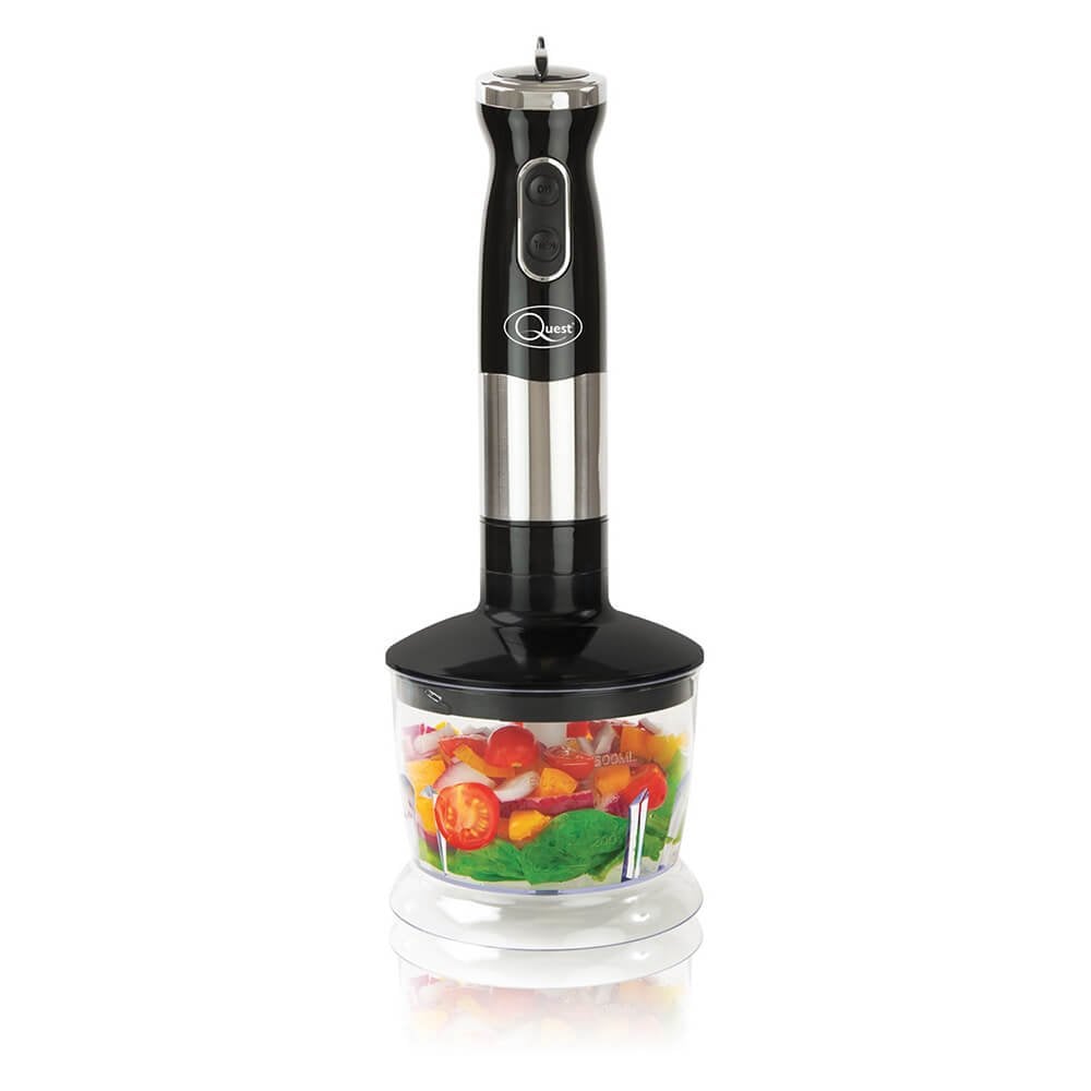 Quest Stick Blender 3 in 1 700W - Black