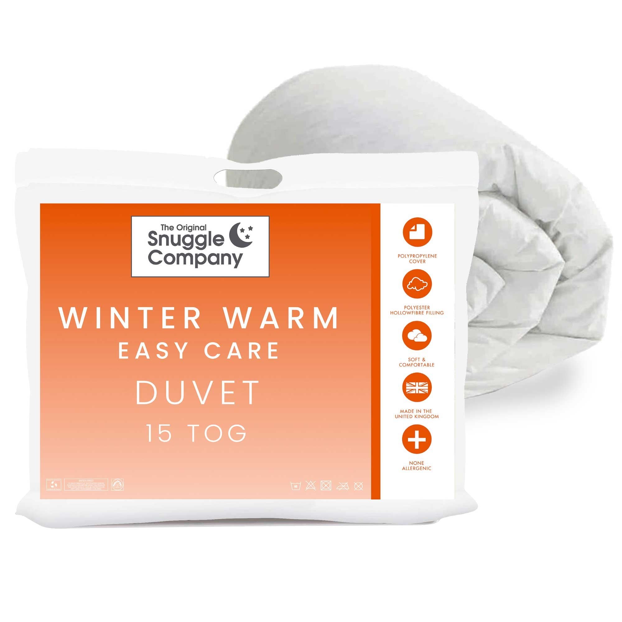 The Snuggle Company 15 Tog Winter Duvet - Single/Double/King - Single