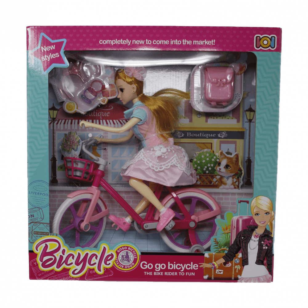 Go Go Bicycle with Doll  | TJ Hughes