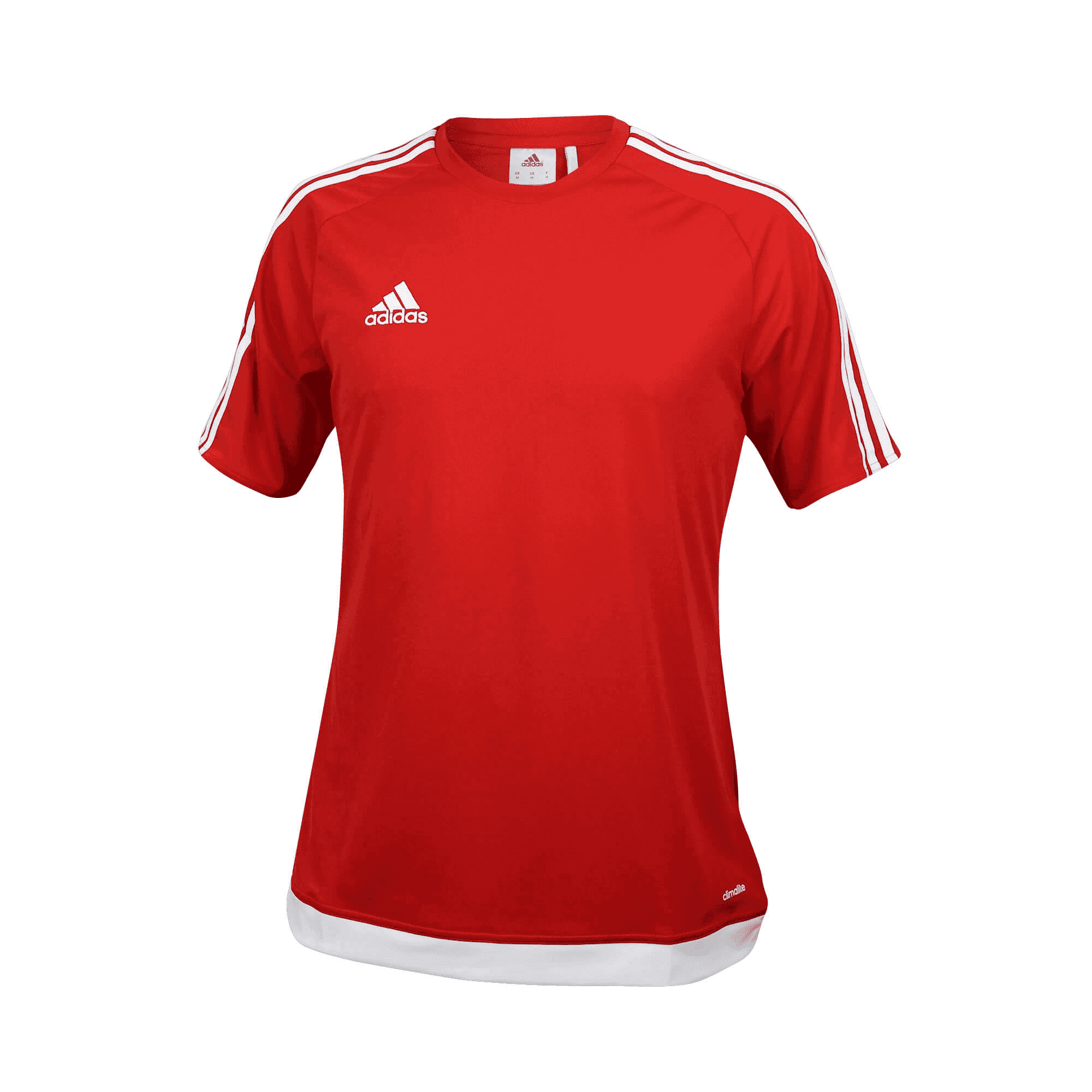 Adidas Estro 15 Jersey Tee Shirt-Red - X-Large