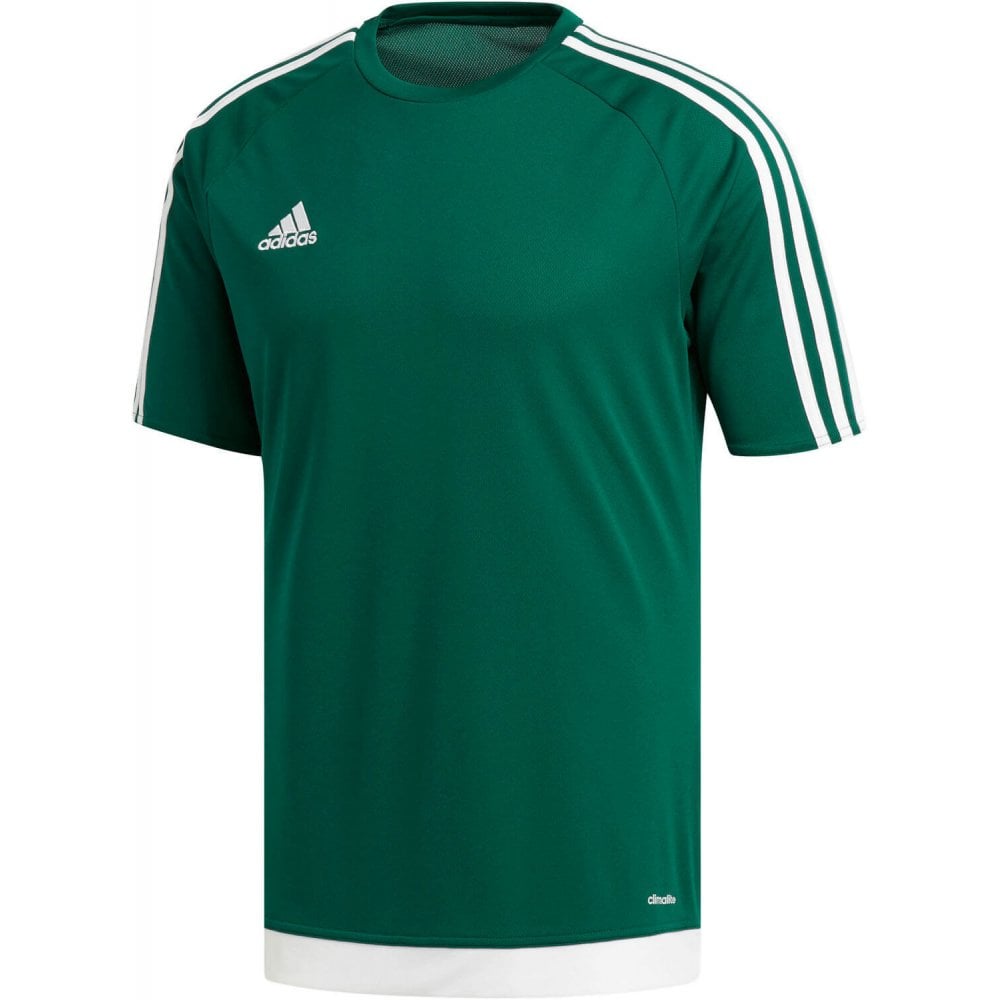 Adidas Estro 15 Jersey Tee Shirt-Green - X-Large