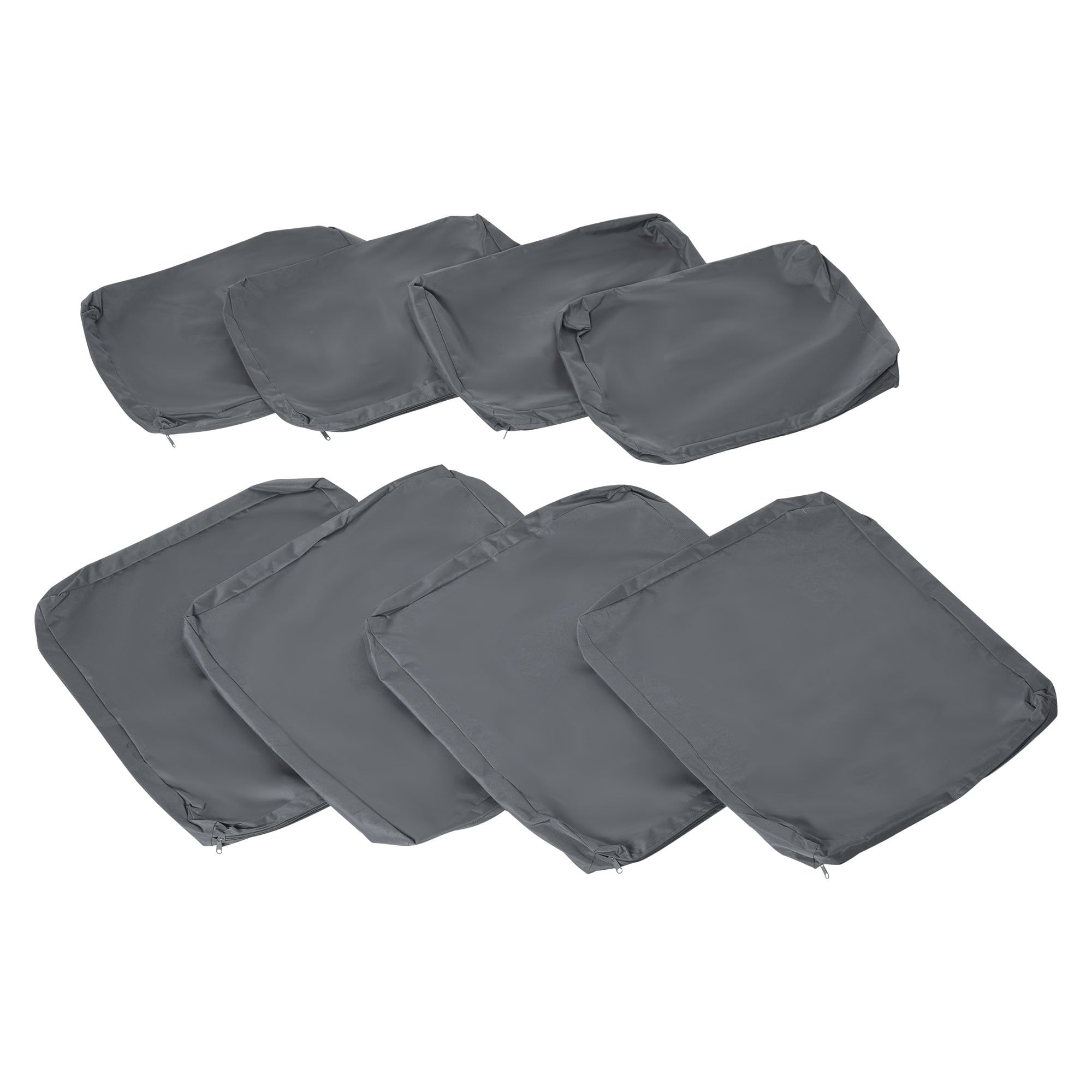 Outsunny  Seat Cushion Cover Replacement Set - Grey  | TJ Hughes