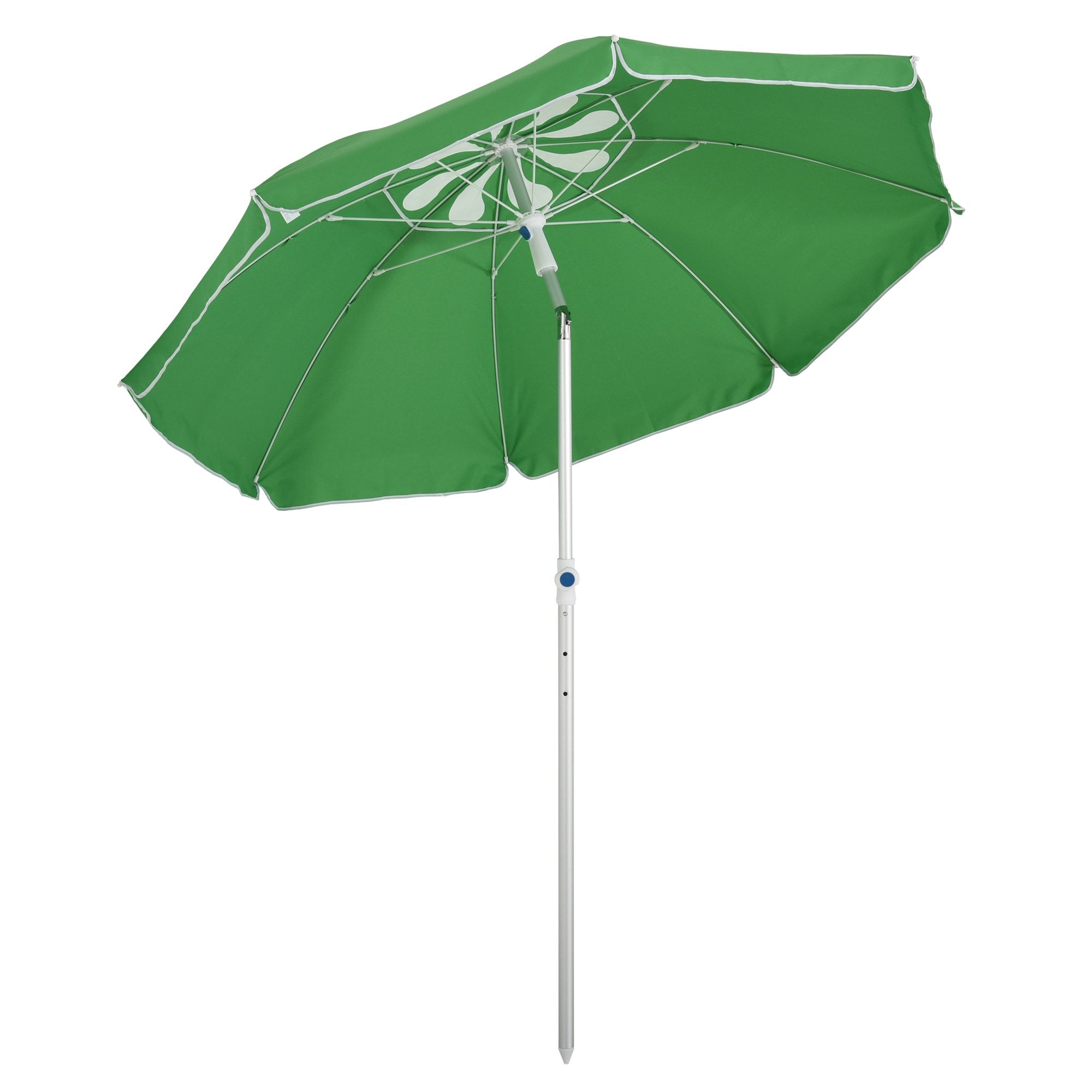 Oasis 1.9 m Beach Umbrella Parasol with Ajustable Angle and Carry Bag - Green - Oasis Outdoor  | TJ Hughes