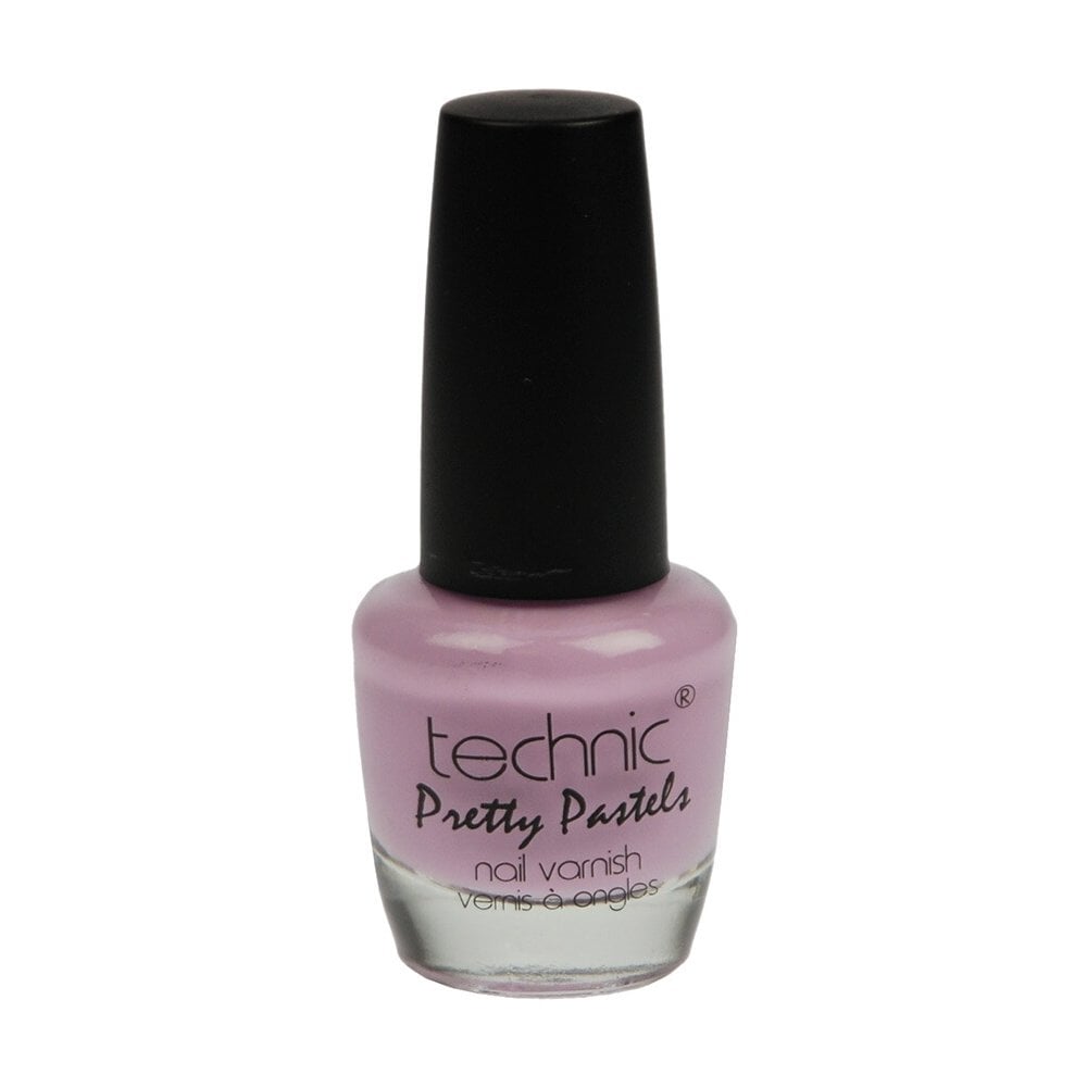 Technic Pretty Pastels Bubblegum Nail Varnish Polish Colour Manicure Pedicure  | TJ Hughes