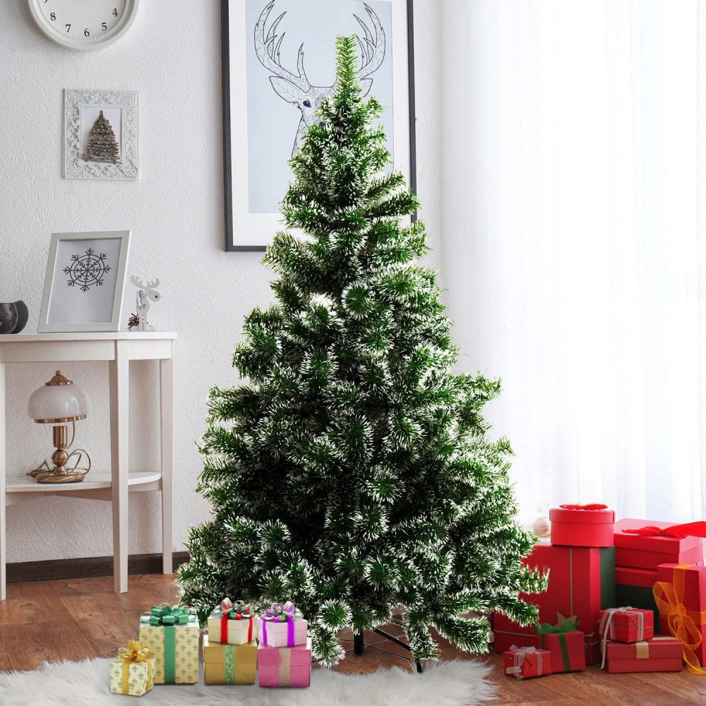 Christmas Time 5ft Christmas Decorations Artificial Christmas Tree -Green  | TJ Hughes Green