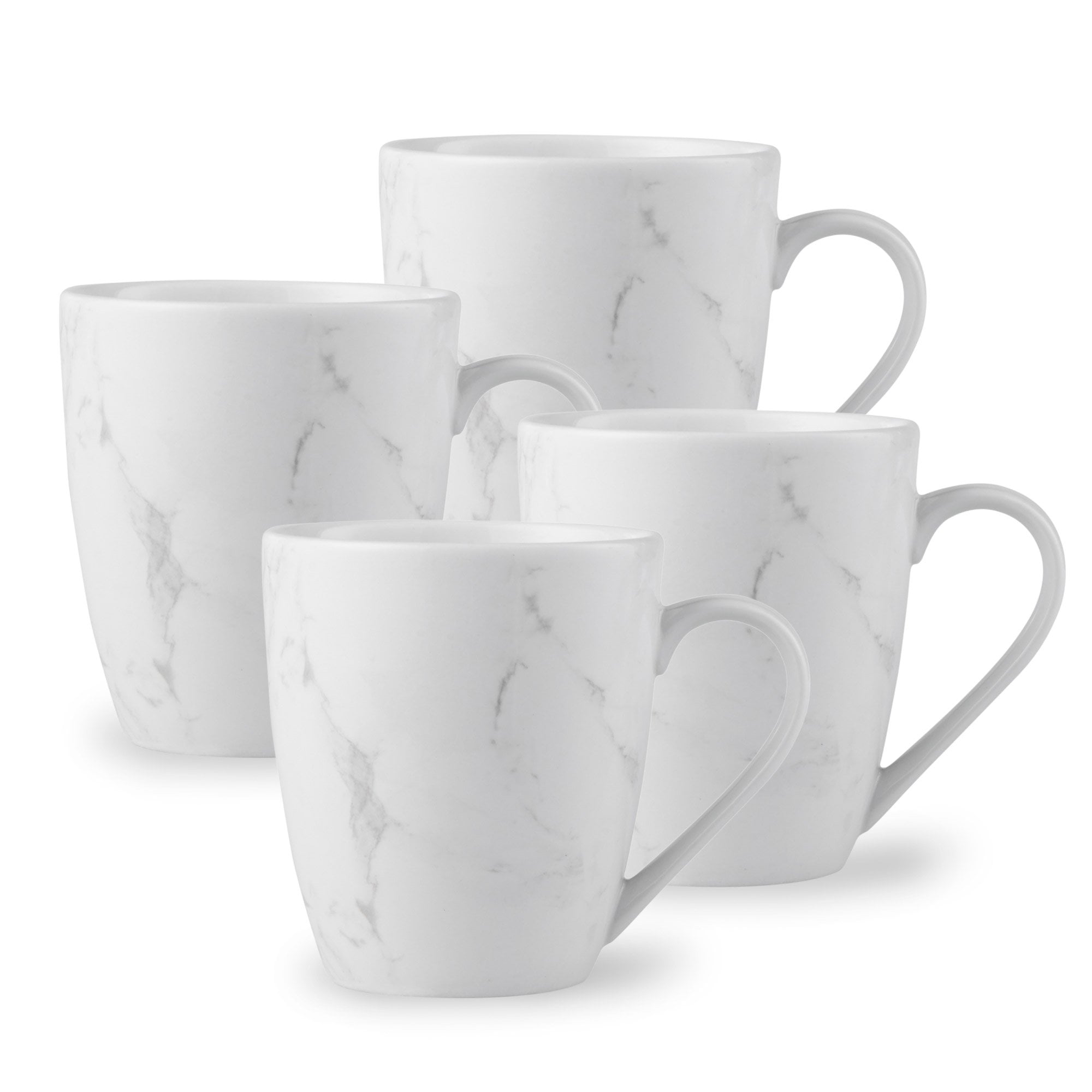 Lewis’s Mug Pack Set of 4 - Marble  | TJ Hughes