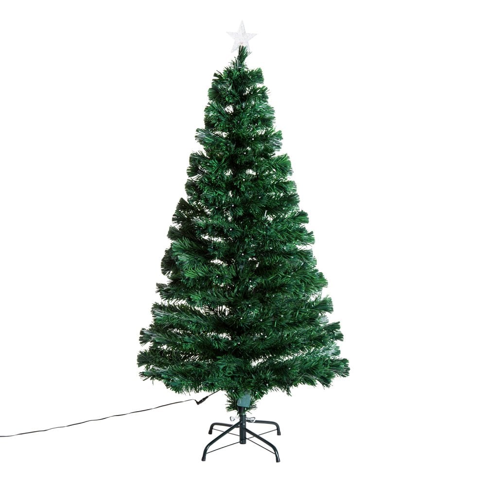 5ft (150cm) Fibre Optic Artificial Christmas Tree  | TJ Hughes