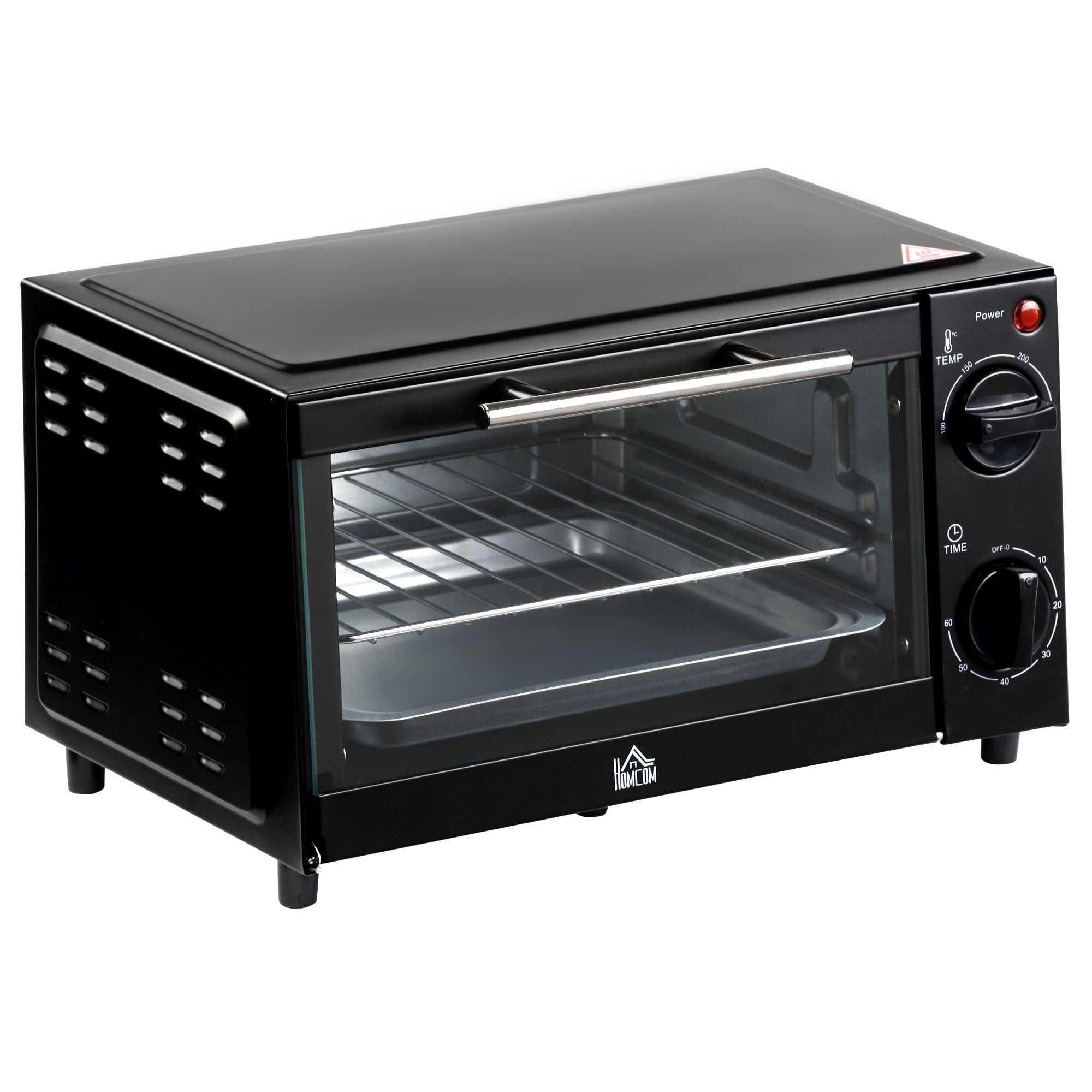 HOMCOM Mini Oven & Grill - Black