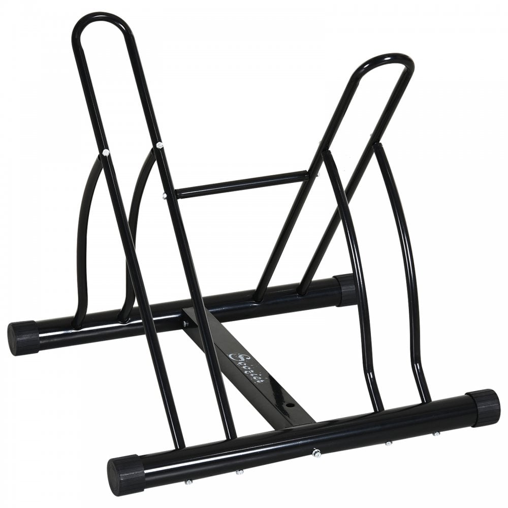 Steel Double-Sided Indoor Bike Rack Black - Alpine Spirit  | TJ Hughes