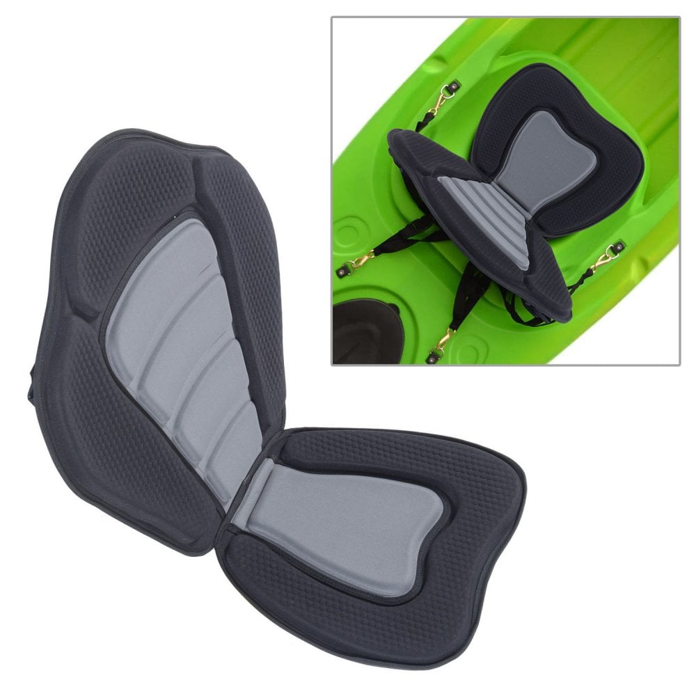 HOMCOM High Back Detachable Canoe/Kayak Seat-Black |  | TJ Hughes Black