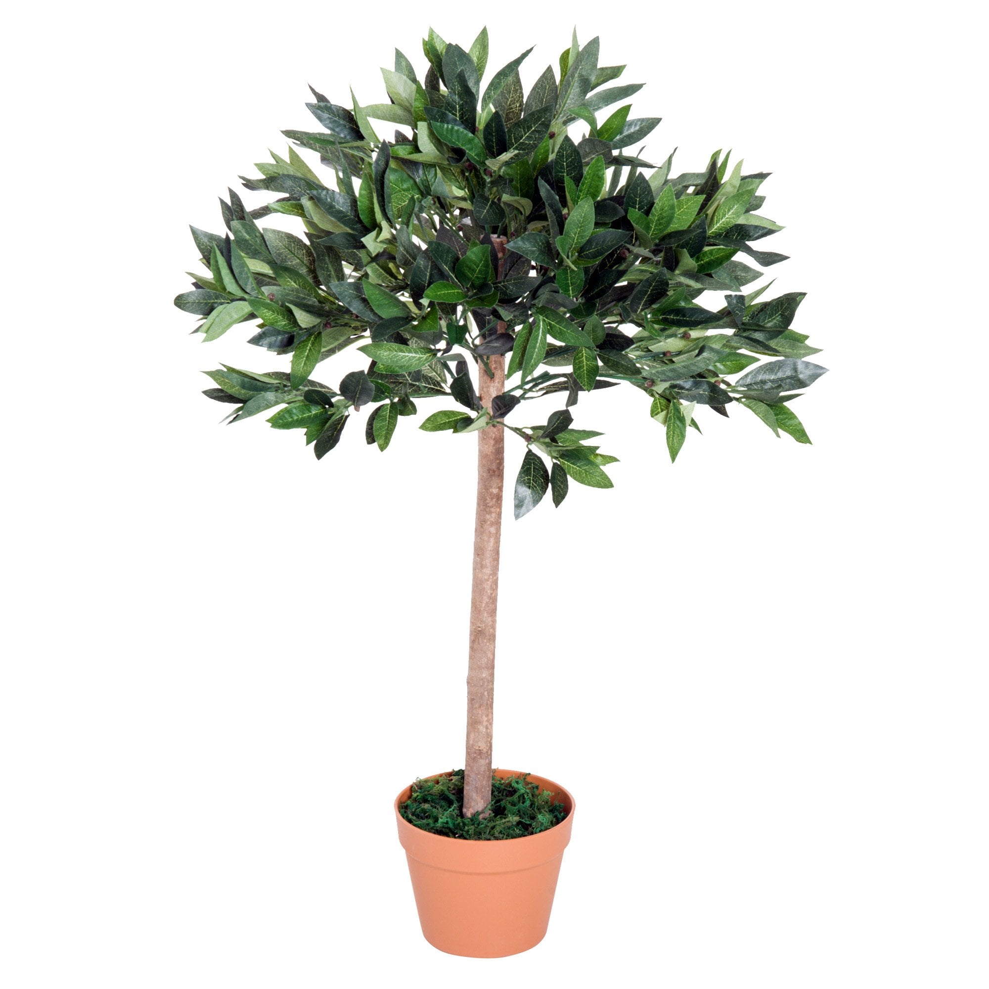 Outsunny Artificial Olive Tree Plant - 90 cm  | TJ Hughes