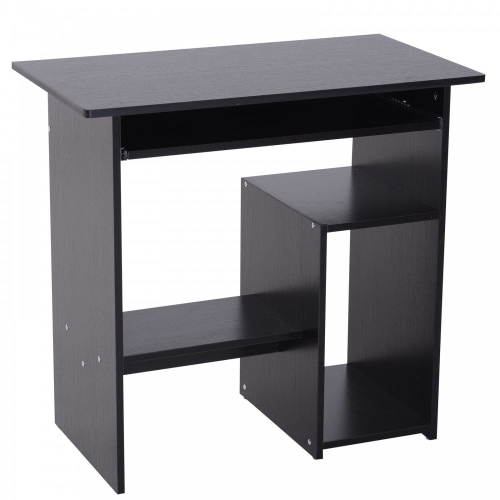 Computer Desk - 73.5H cm-Black - CARTER  | TJ Hughes Black