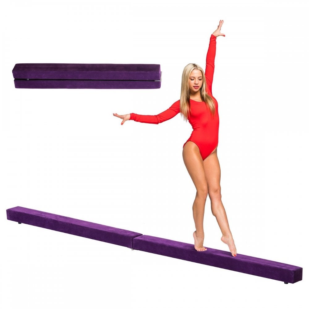 Balance Beam Trainer - 2.1 m-Purple - MAXFIT  | TJ Hughes Purple