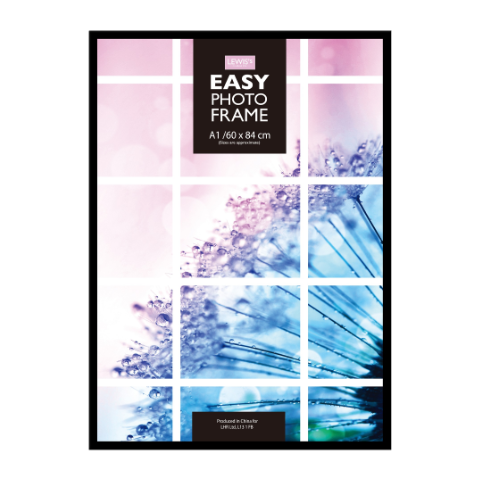 Lewis’s Picture Photo Frame Easy - A1 60 x 84cm - Black  | TJ Hughes