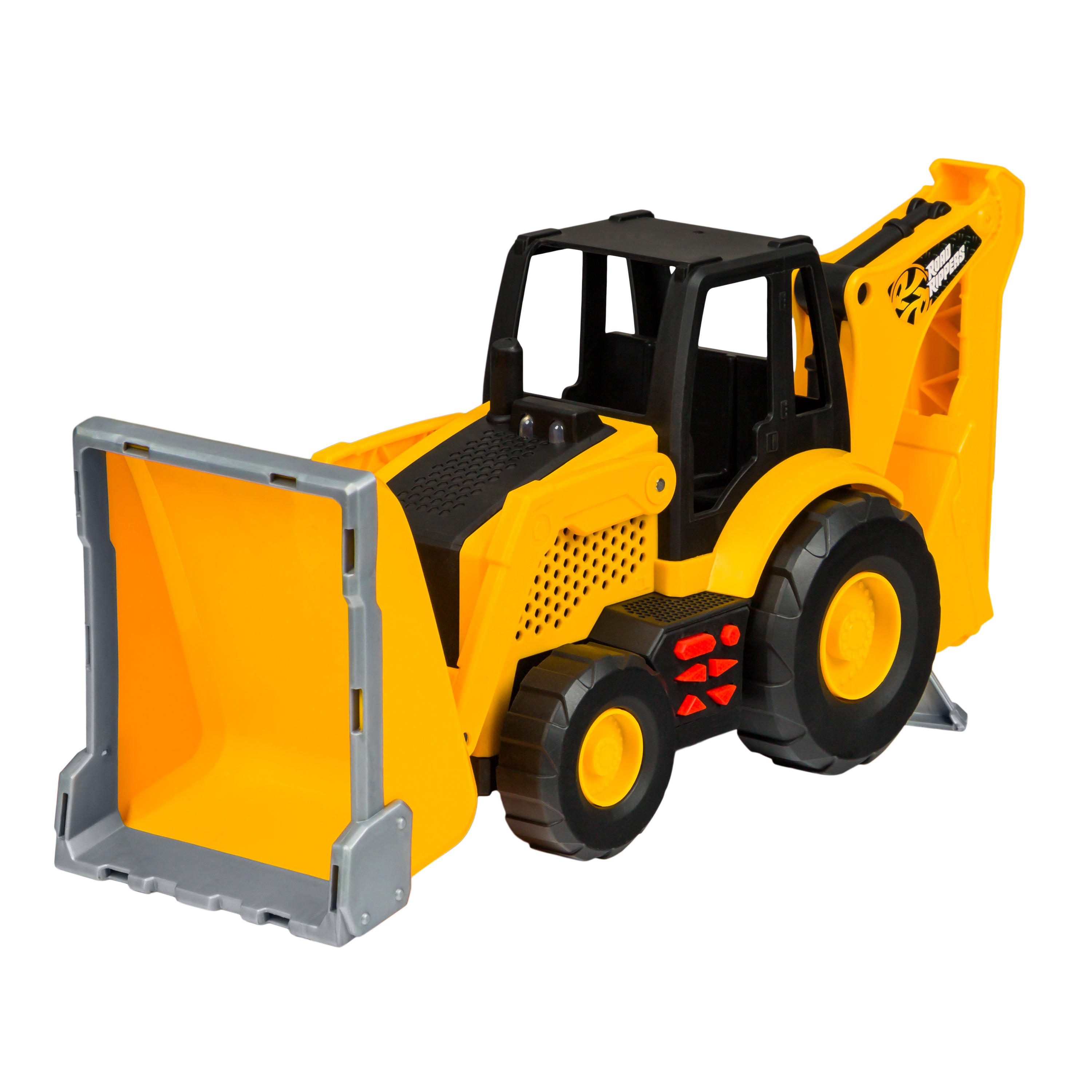 Nikko Road Rippers Mega Fleet Light & Sound 12" - 30 cm Backhoe  | TJ Hughes