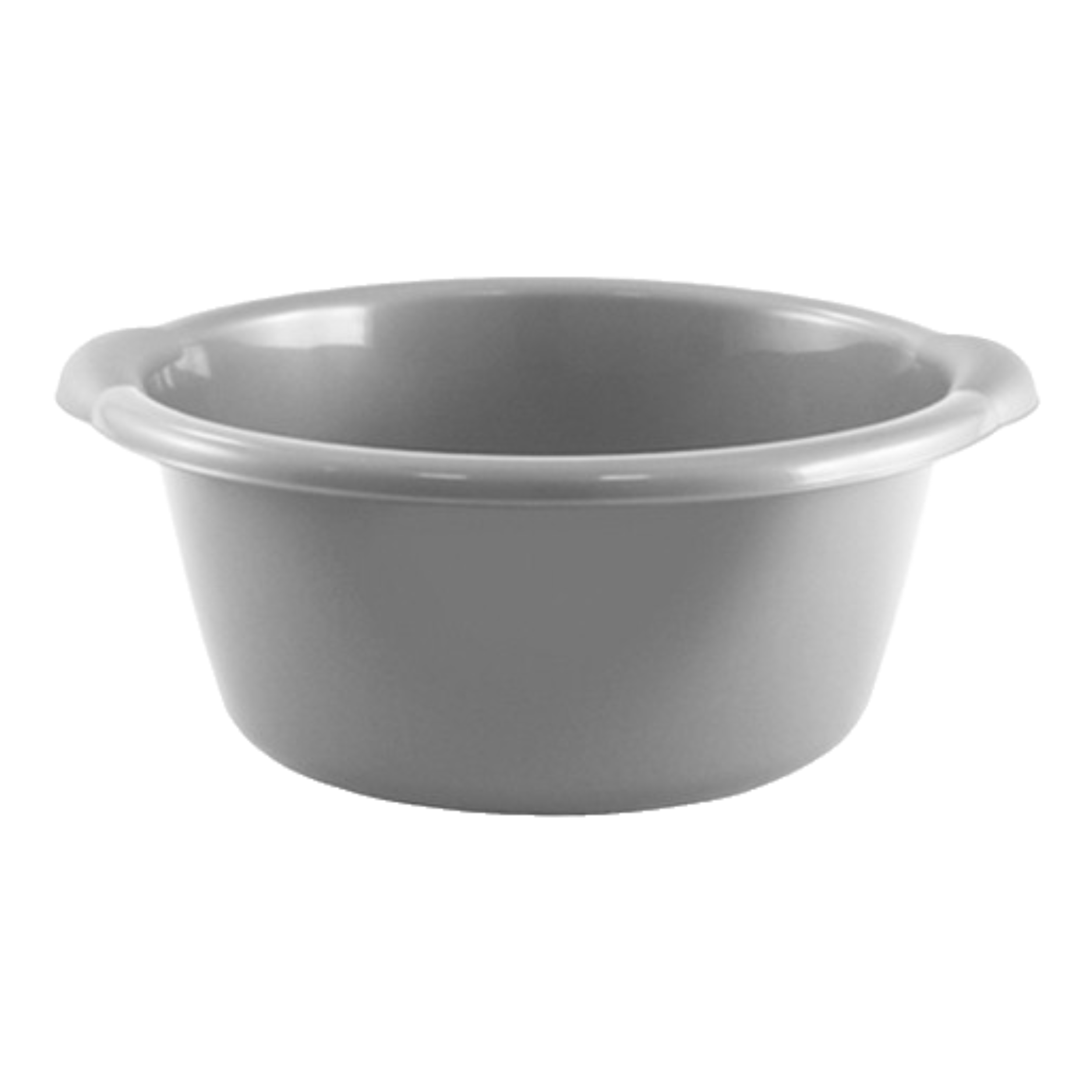 Plastic Bowl- 2 Colours - Silver - TJ Hughes