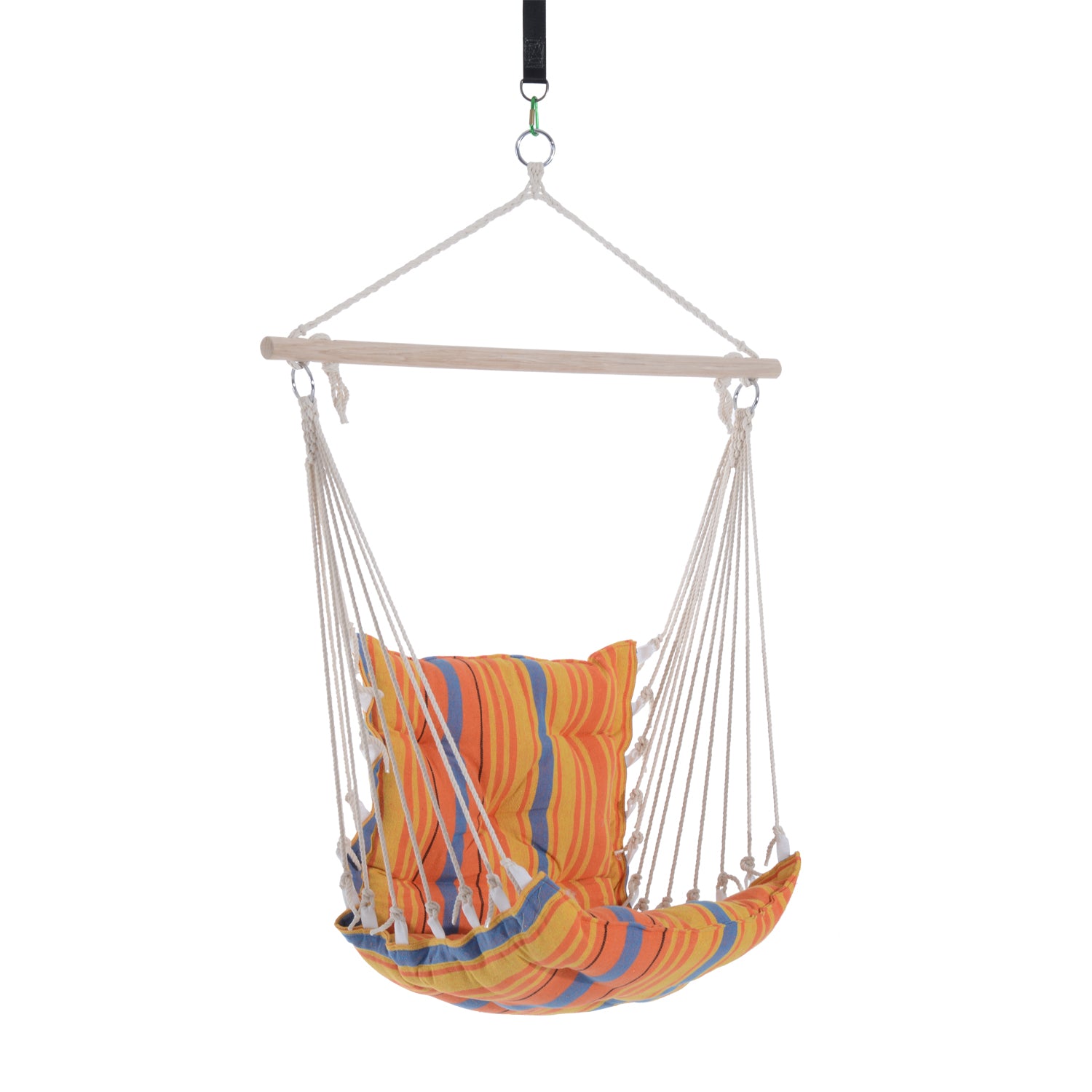 Outsunny Hammock Chair - Orange  | TJ Hughes