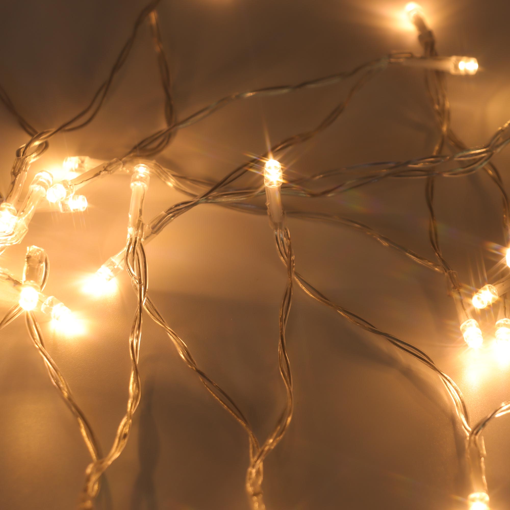 Christmas Sparkle Battery Operated String Lights with 40 Warm White LEDs for Indoor Use  | TJ Hughes