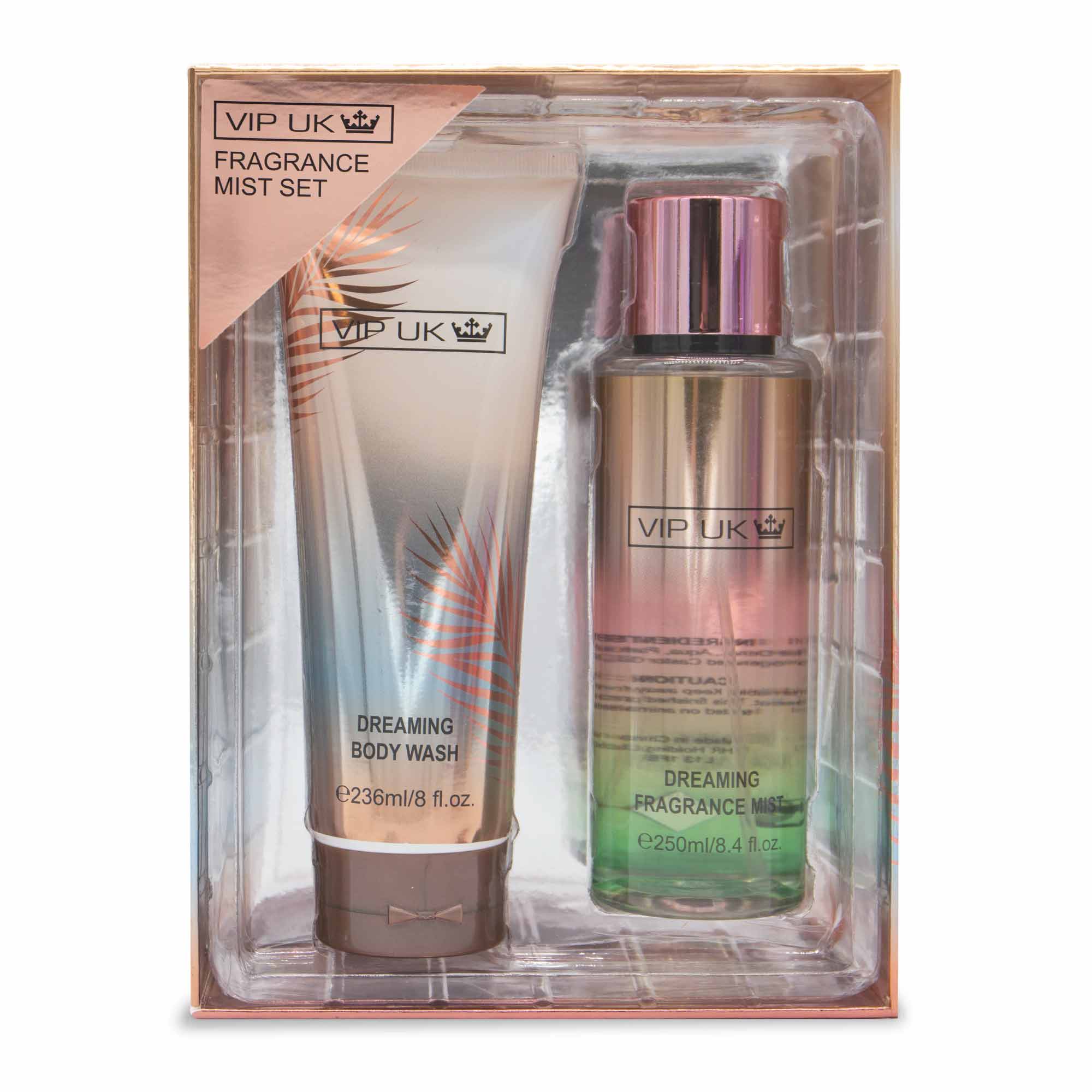 VIP UK Fragrance Mist Set - Dreaming - TJ Hughes