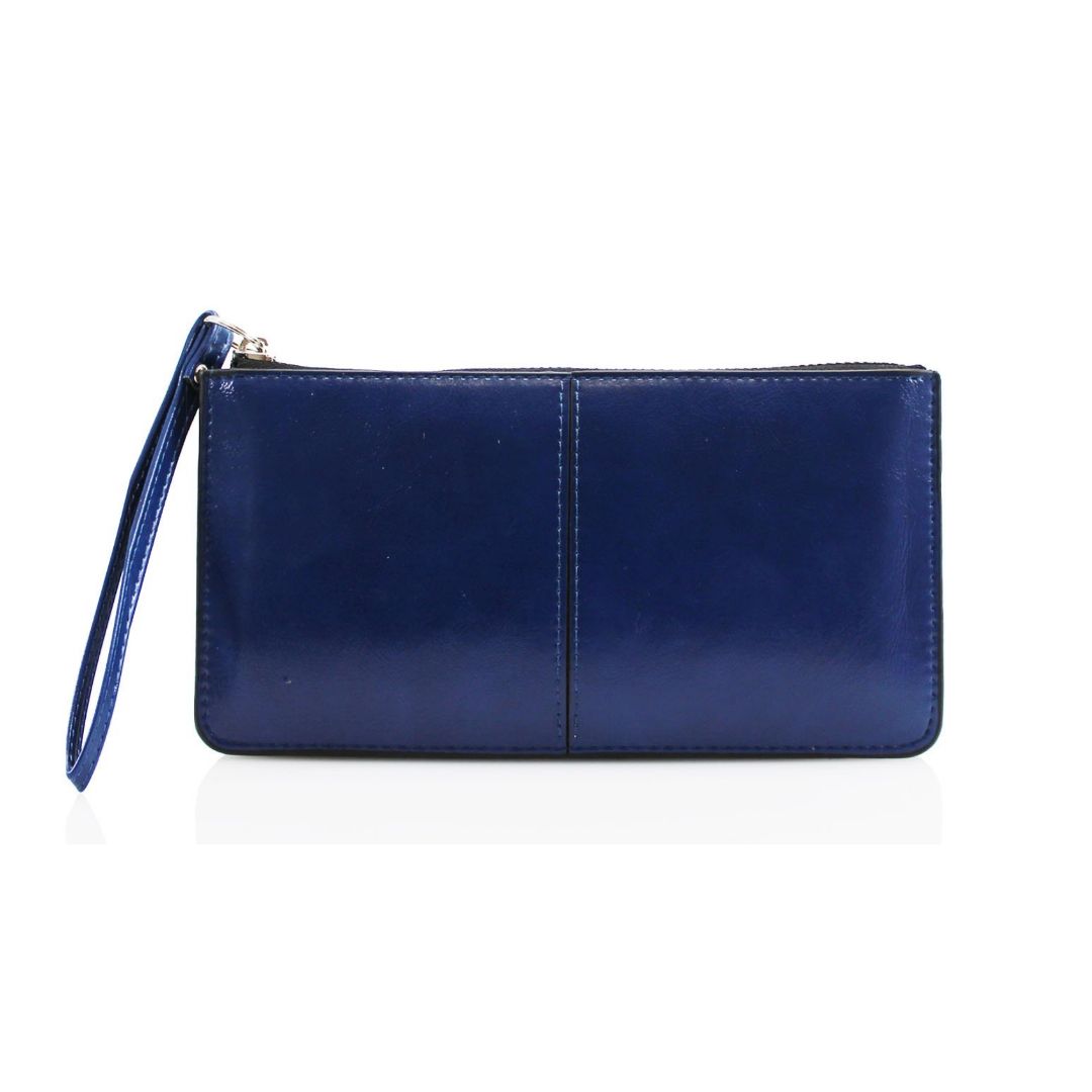 Panel Purse - Navy - TJ Hughes