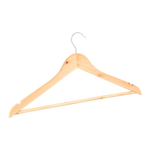 Lewis’s Clothes Hangers Pack of 4 - Wooden  | TJ Hughes
