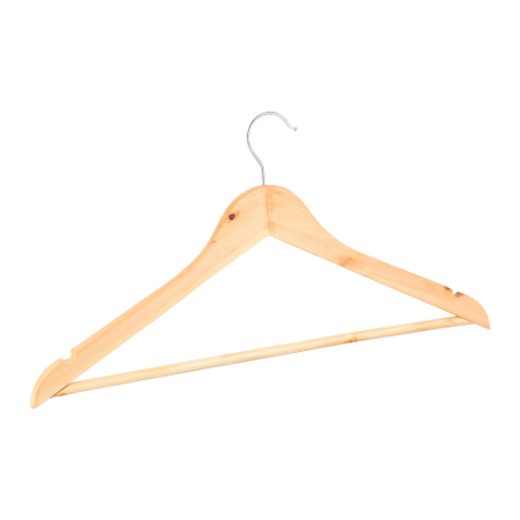 Lewis’s Clothes Hangers Pack of 10 - Wooden  | TJ Hughes