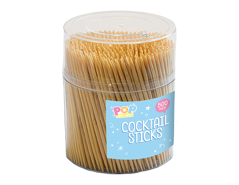 POP Cocktail Sticks x 500  | TJ Hughes