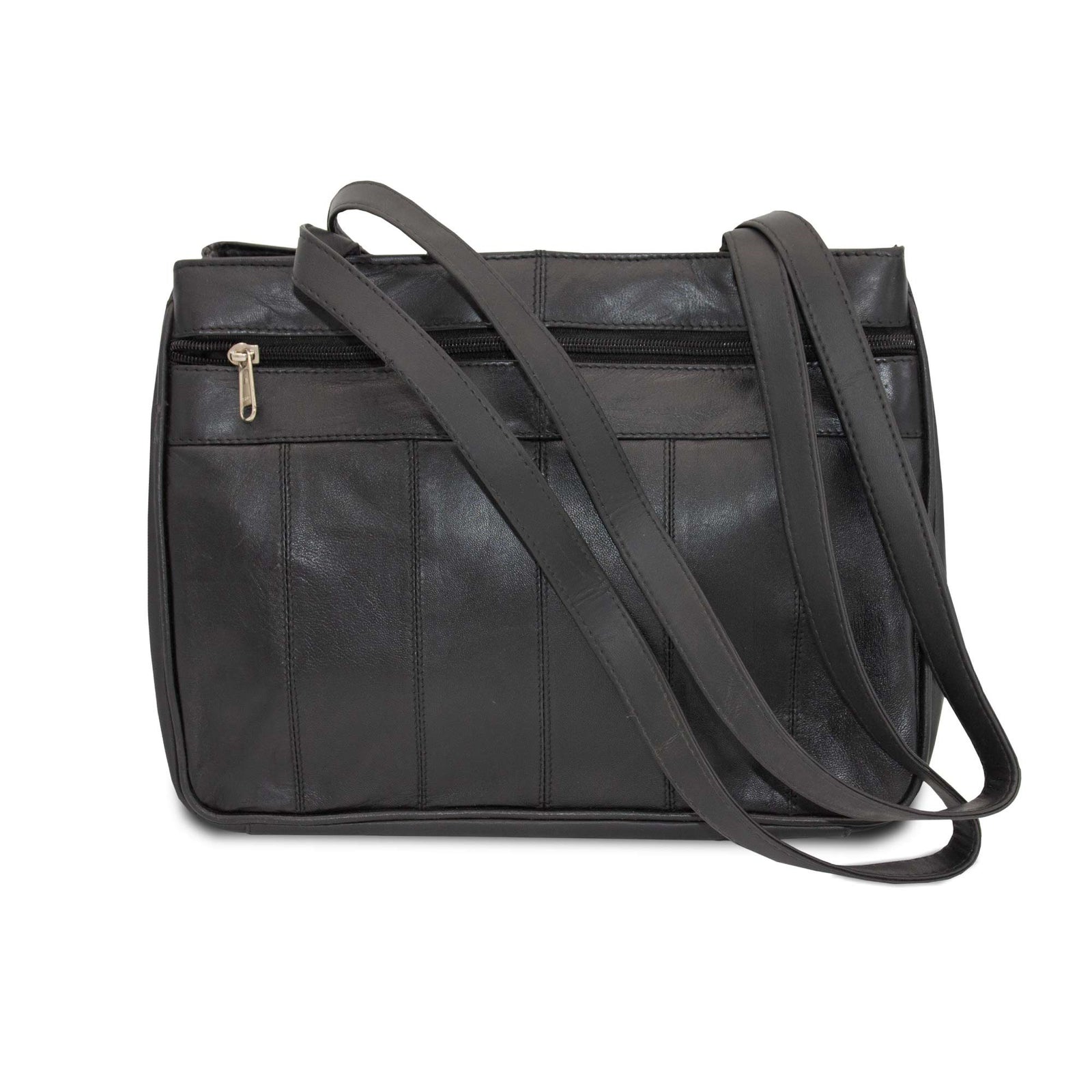 Diva Creations Leather Shoulder Bag Organiser - Black