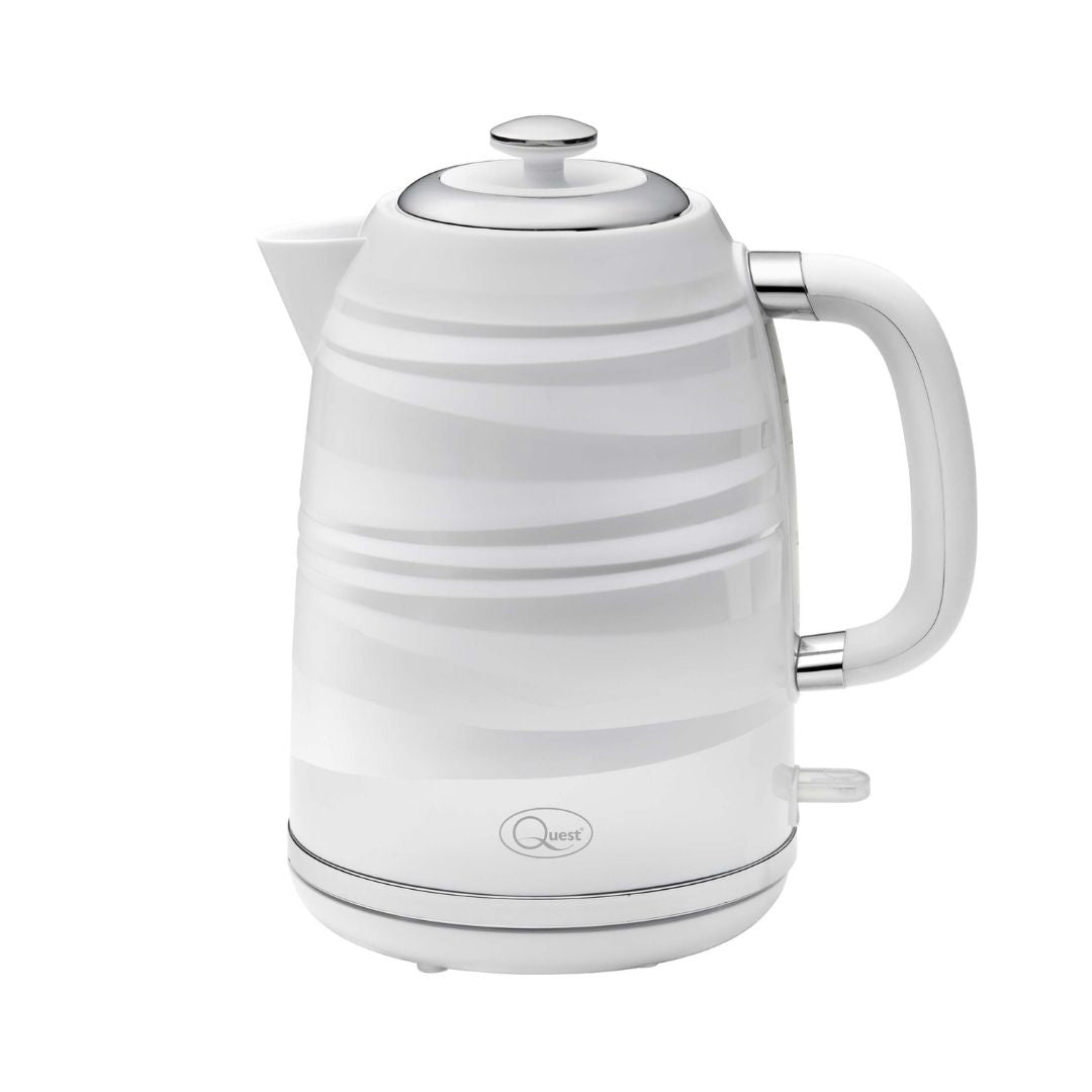 Quest Harmony Jug Kettle 1.7L 3KW - White  | TJ Hughes