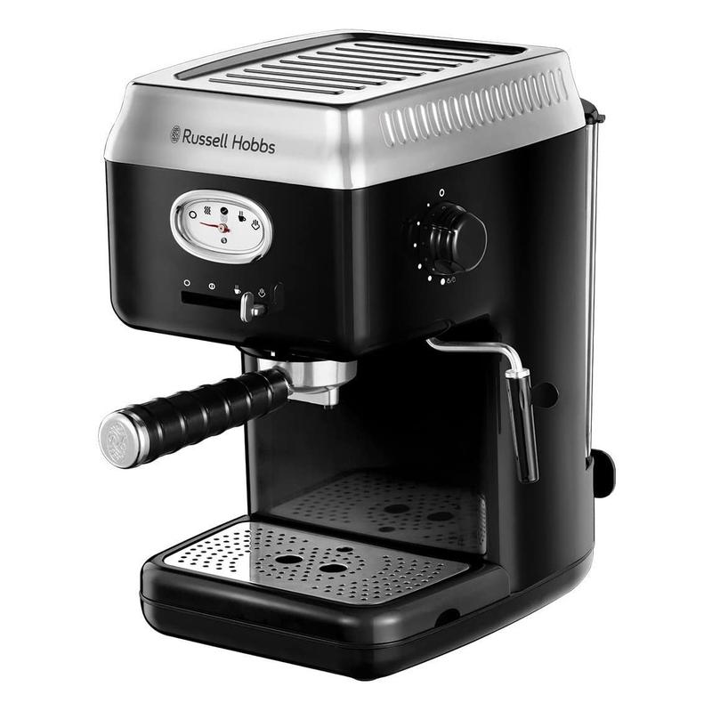 Russell Hobbs Espresso Machine Retro - Black