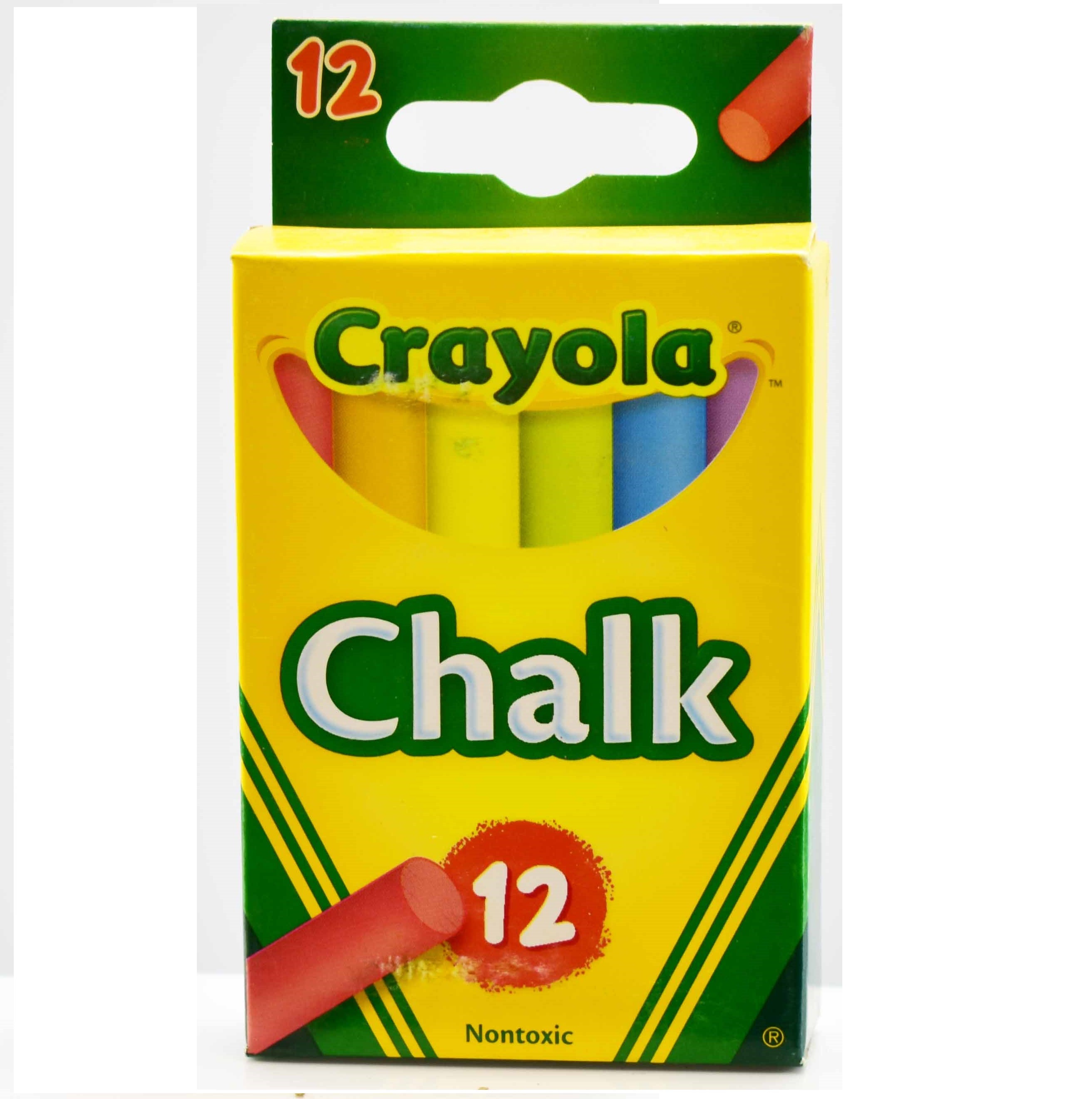 Crayola Chalk Colour (12pk)  | TJ Hughes