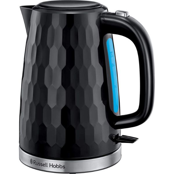 Russell Hobbs Honeycomb 1.7 Litre Textured Jug Kettle - Black