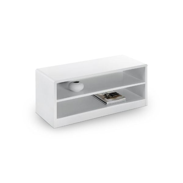 Manhattan Compact Tv Unit 1m White - Julian Bowen  | TJ Hughes