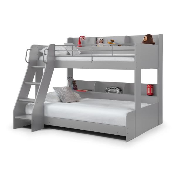 Domino Triple Sleeper Light Grey - Julian Bowen  | TJ Hughes