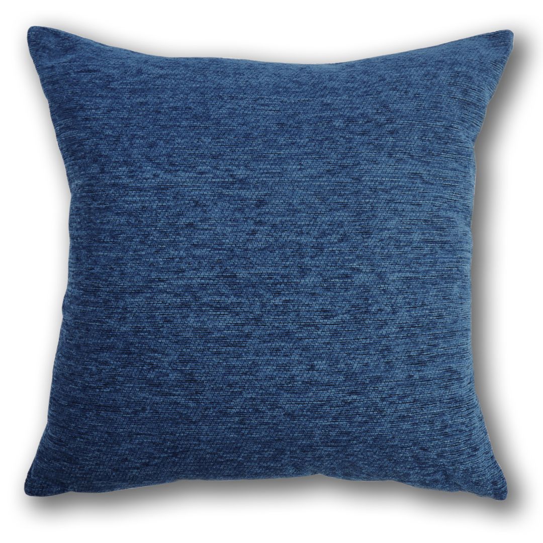 Chenille Royal Square Cushion 43 x 43cm - Portfolio  | TJ Hughes