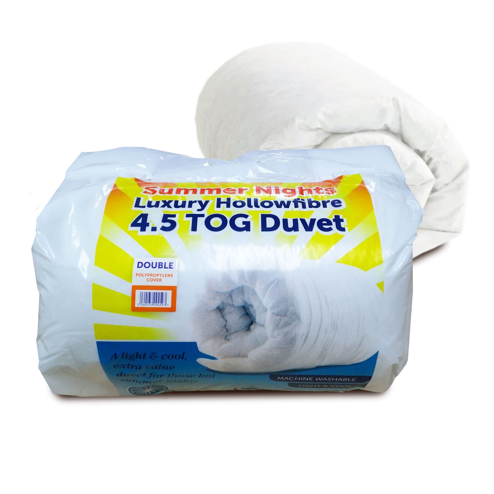 Hollowfibre Duvet 4.5 Tog - Double - TJ Hughes