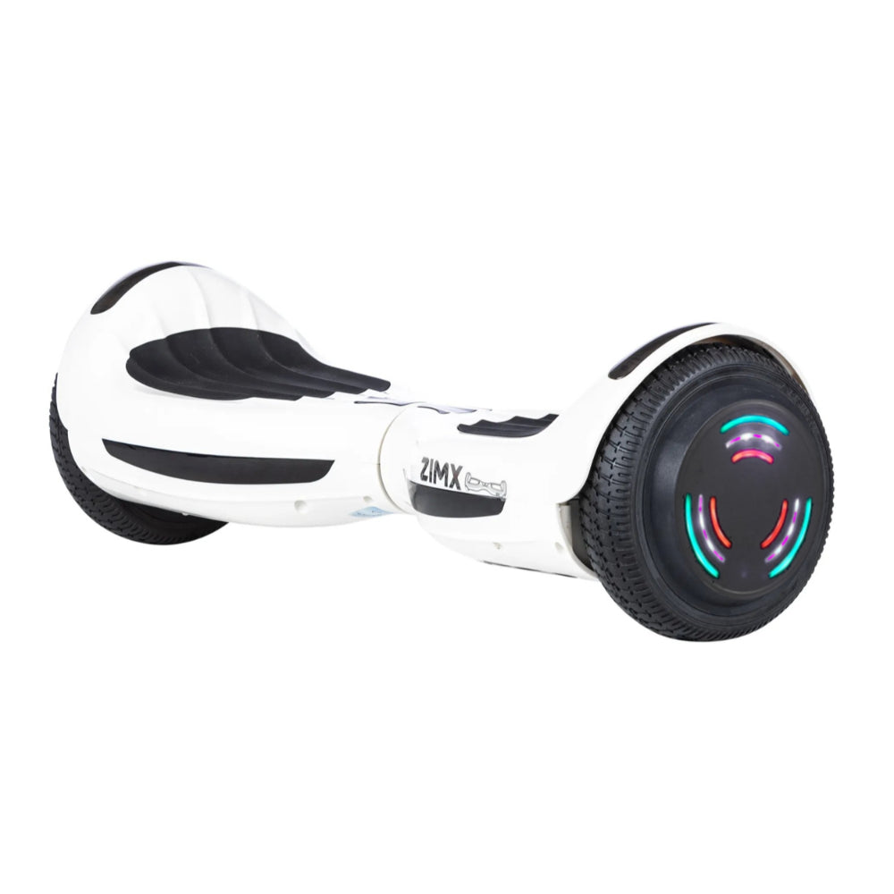 Zimx Hoverboard HB4 With LED Wheels - White  | TJ Hughes