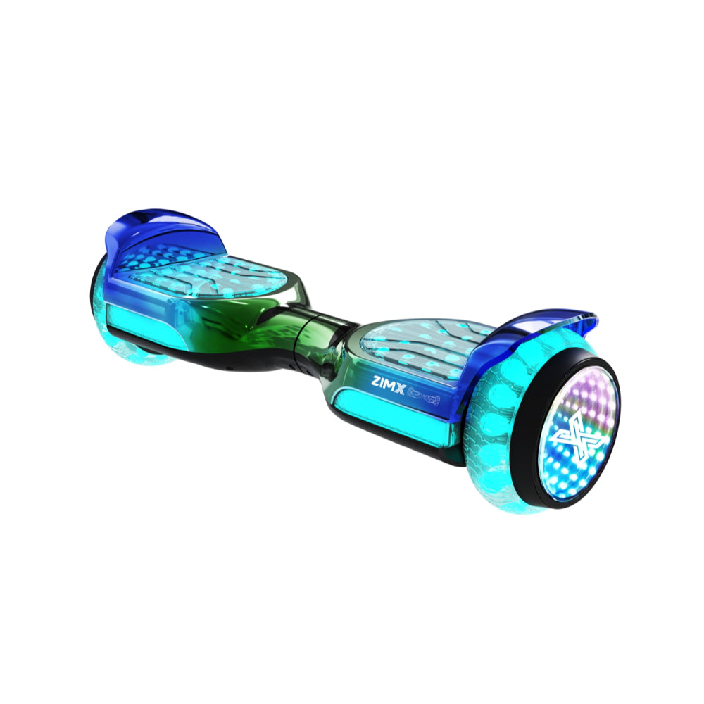 Zimx Hoverboard G11 With LED Wheels - Green Blend  | TJ Hughes