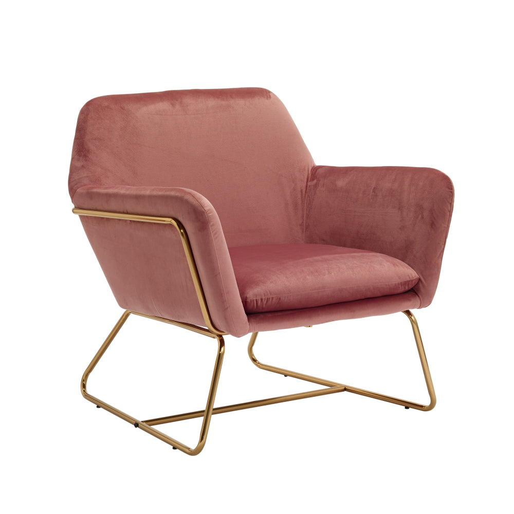 Charles Armchair - Vintage Pink - LPD Furniture  | TJ Hughes