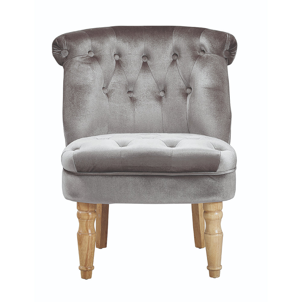 Charlotte Armchair - Silver - LPD Furniture  | TJ Hughes