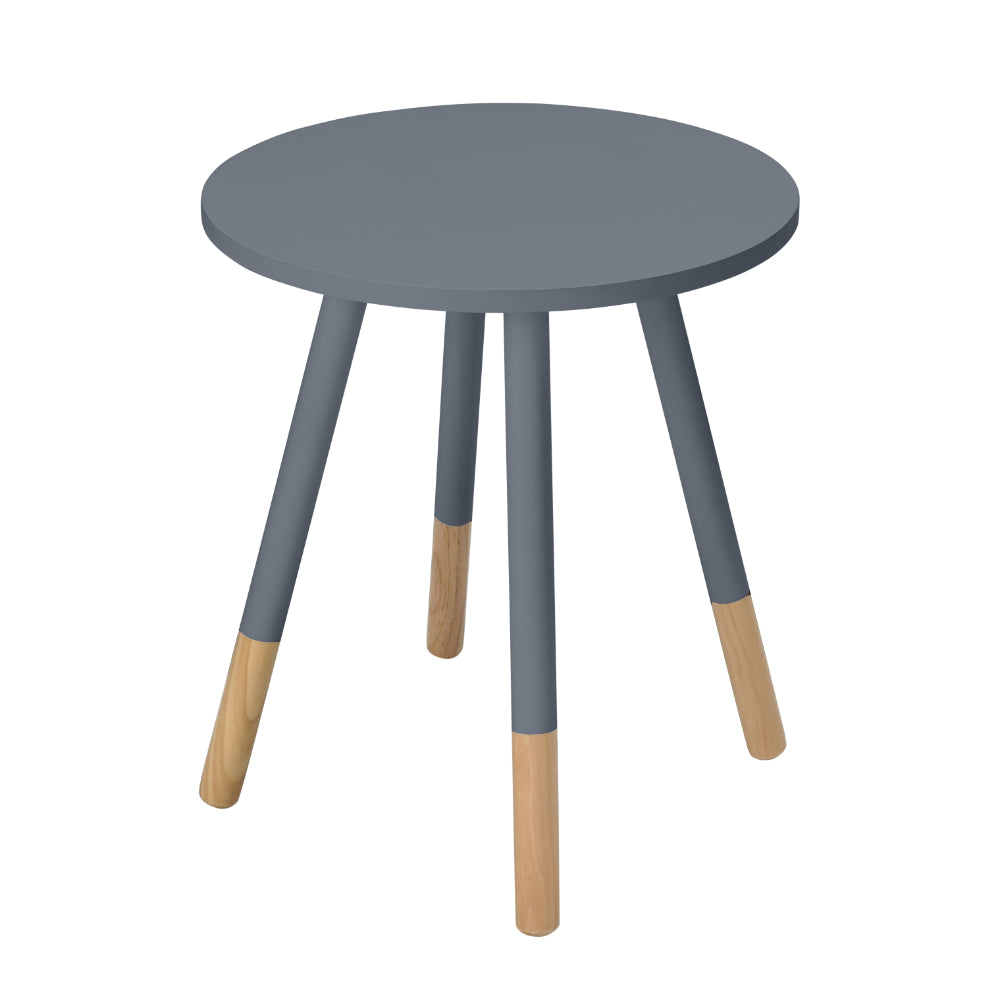 Costa Side Table 40x45x40cm - Grey - LPD Furniture  | TJ Hughes
