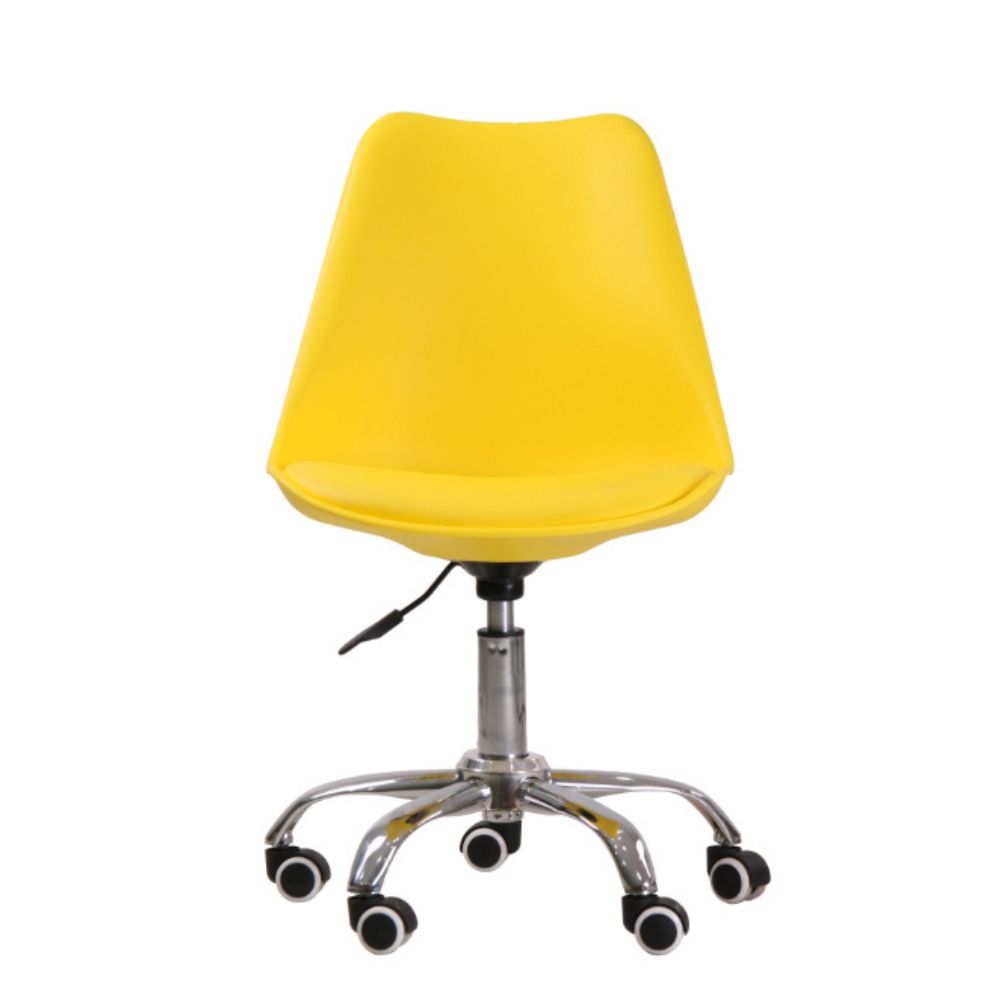 Orsen Swivel Office Chair - Yellow - LPD Furniture  | TJ Hughes