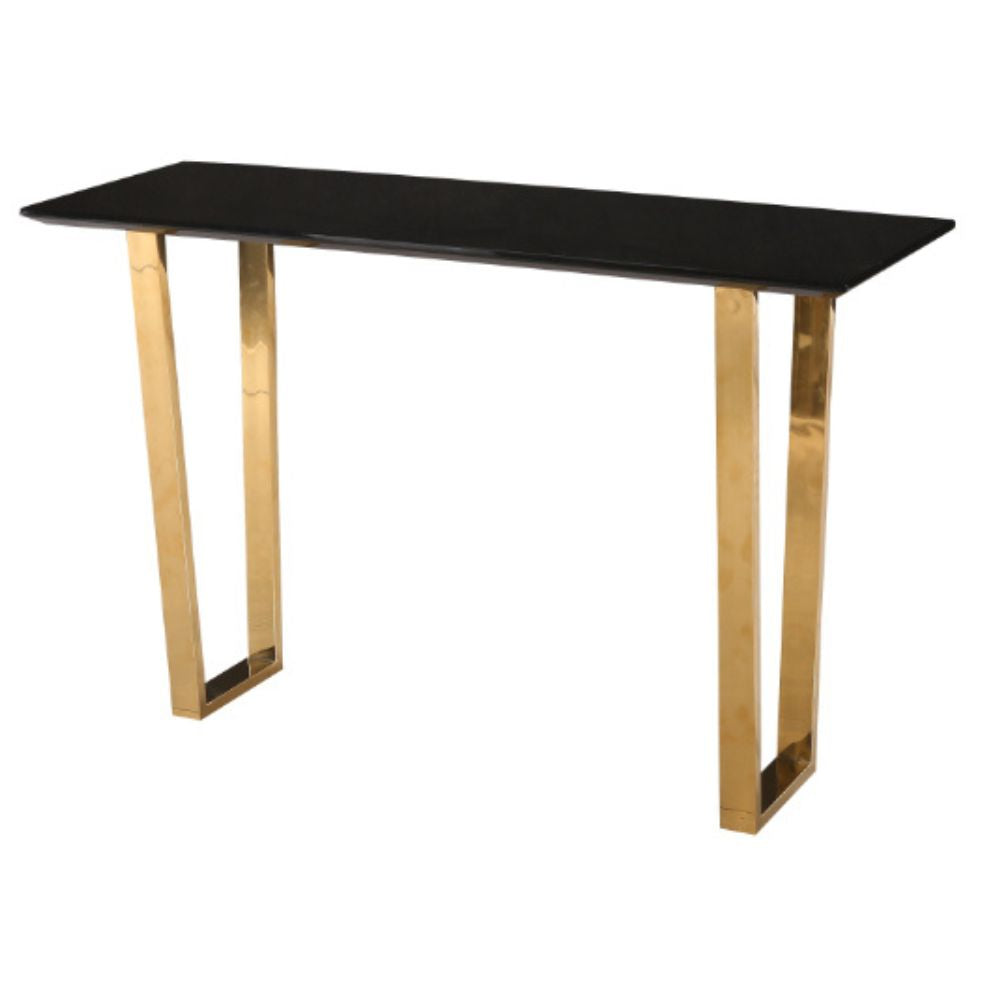 Antibes Console Table 1.2m - Black - LPD Furniture  | TJ Hughes