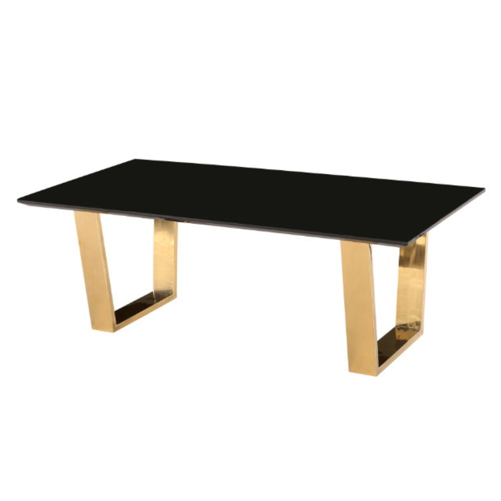 Antibes Coffee Table 1.2m - Black - LPD Furniture  | TJ Hughes