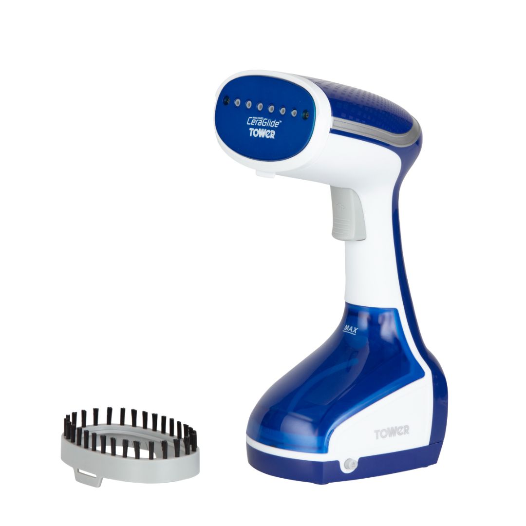 Tower 1000W Garment Steamer - Blue