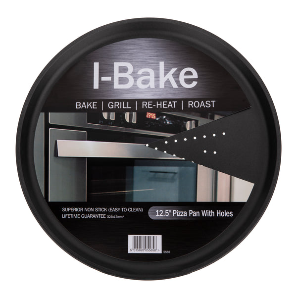 I-Bake Non Stick Pizza Pan 12.5 inch  | TJ Hughes