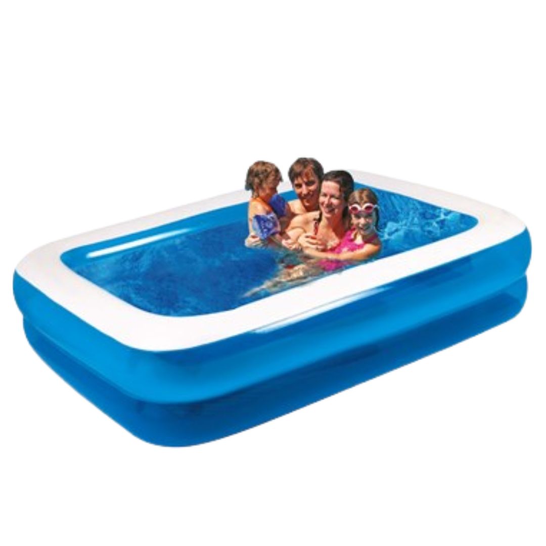 Sun Club Inflatable Family Sized Pool Large - 2.6M  | TJ Hughes