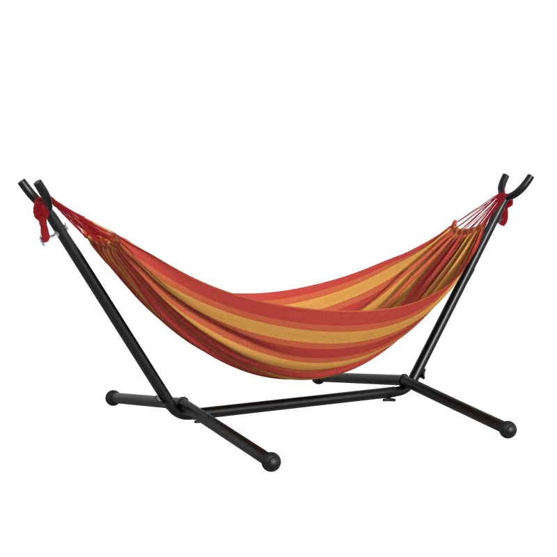 Outsunny Hammock with Metal Stand and Carrying Bag .  | TJ Hughes